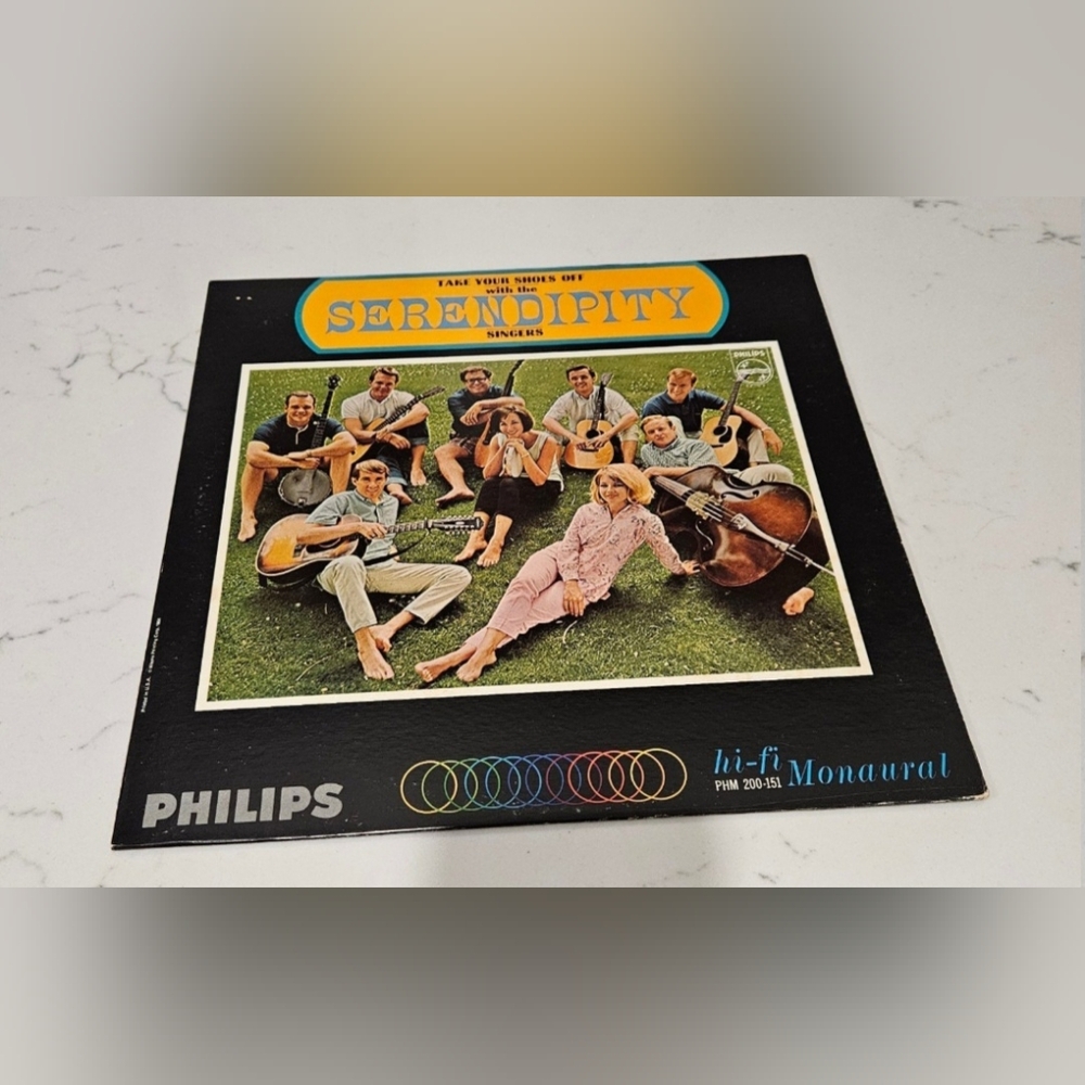 BOGO Philips Serendipity Singers Vinyl Record - Black Cover